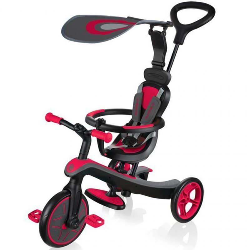 Globber New Red Explorer Trike 4in1 632-102-2 Accessories/Bicycle/Rowery Your Sports Performance