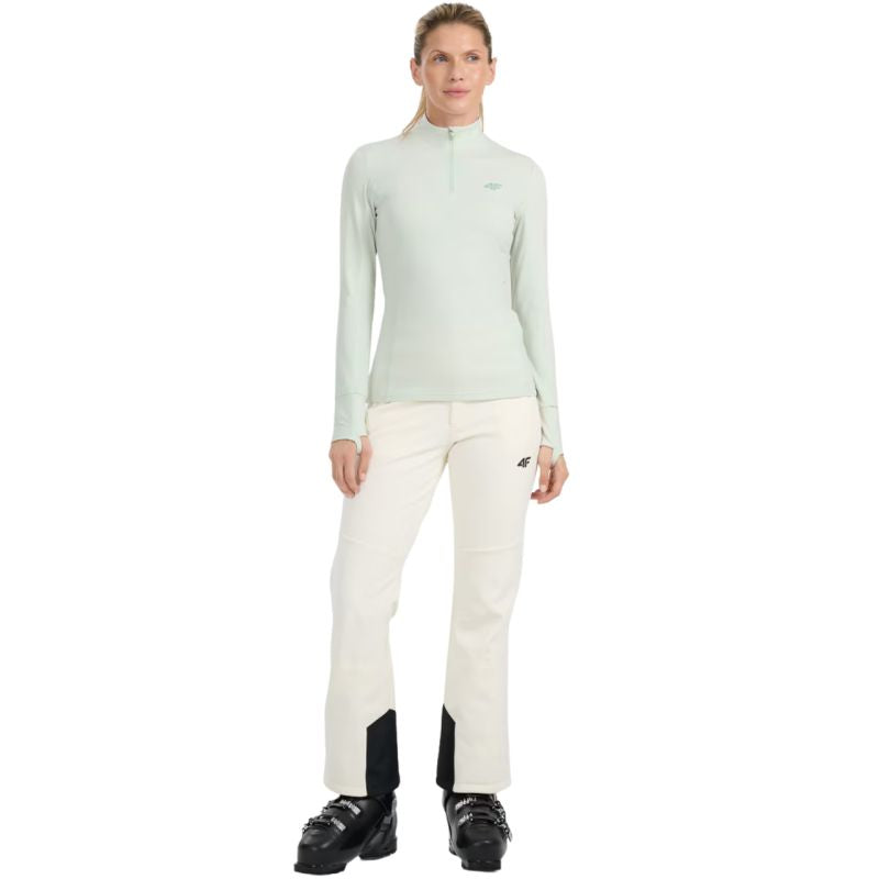 Women's thermal sweatshirt 4F F098 mint 4FWAW25UBRUF098 47S In preparation Your Sports Performance