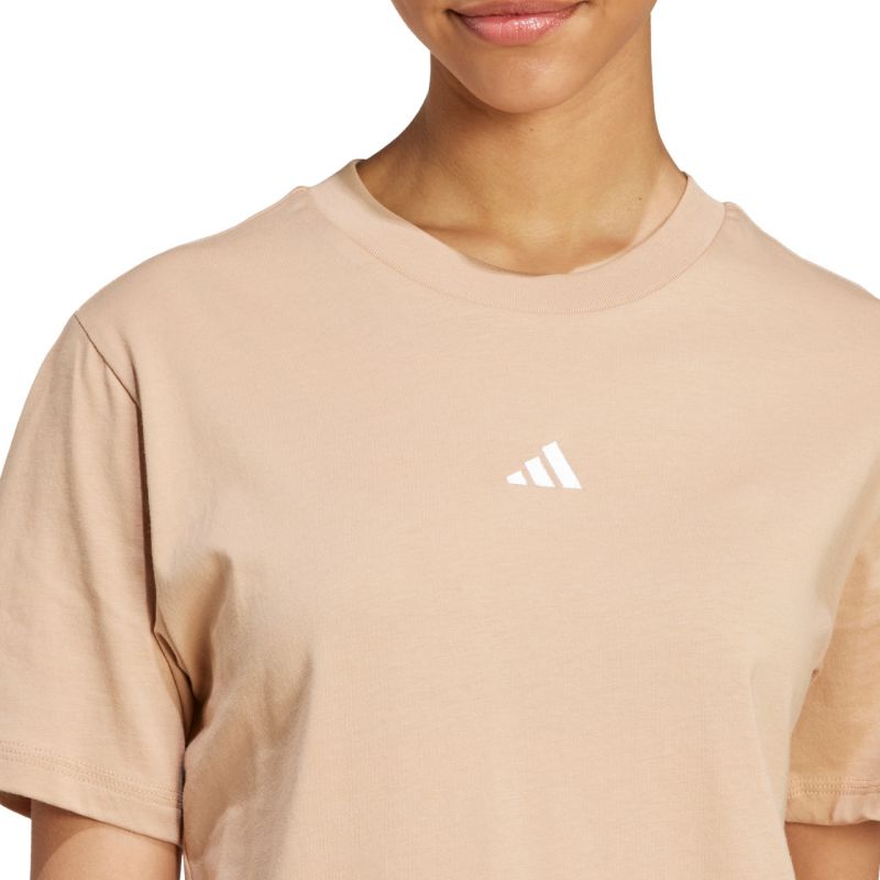 adidas Essentials Small Logo Cotton T-shirt W JY4963 Clothing/Lifestyle/T-shirts Adidas