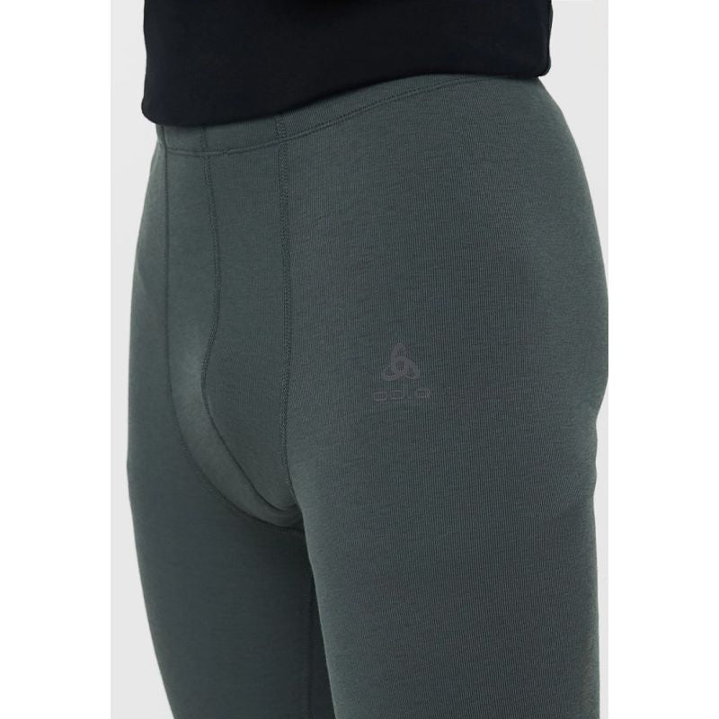 Odlo BL BOTTOM long ACTIVE WARM pants size S Blue-gray Odzież militarna/Bielizna termoaktywna Your Sports Performance