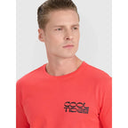 Men's regular printed T-shirt 4F 4FWSS25TTSHM1984-63S 4f