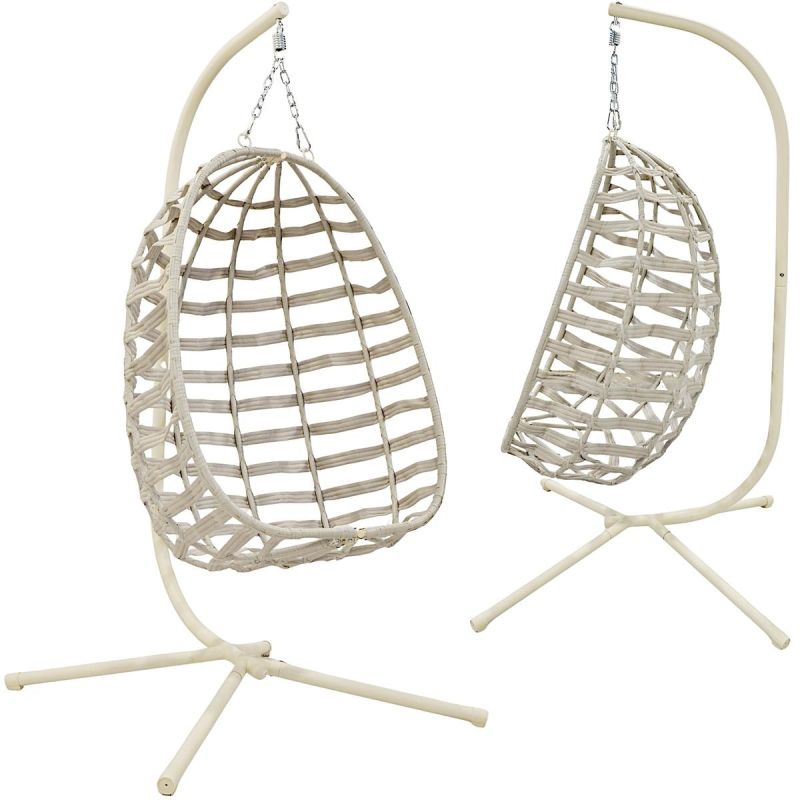 COCOON BEIGE HANGING CHAIR Home and Garden/Garden Your Sports Performance