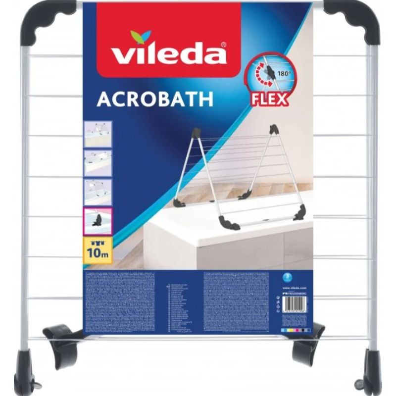 Vileda Acrobath dryer AGD - Produkty/Suszarki łazienkowe i wolnostojące Your Sports Performance