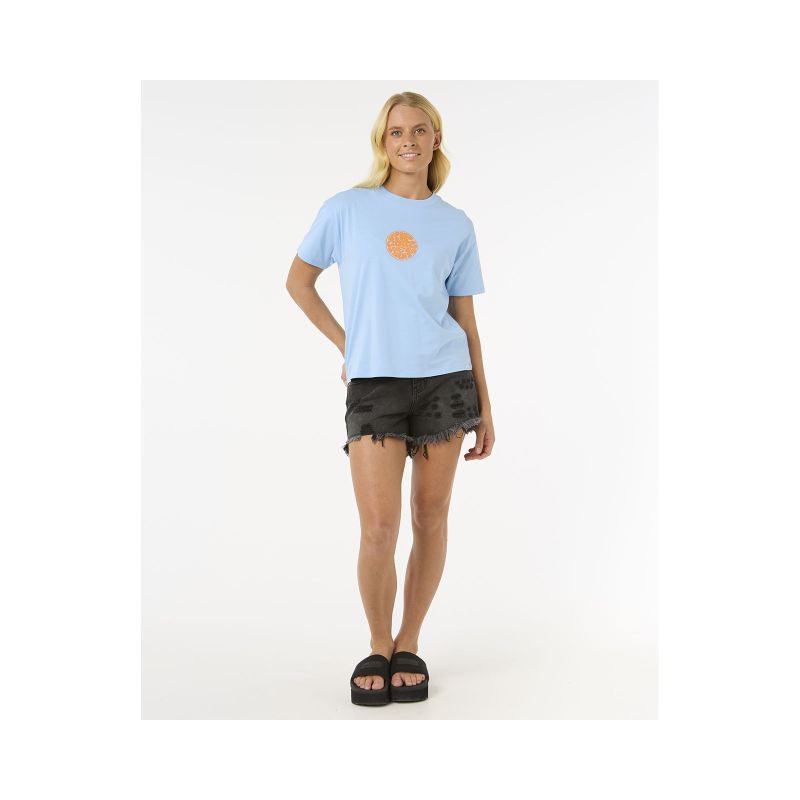 RIP CURL Icons Of Surf Relaxed Tee T-Shirt blue