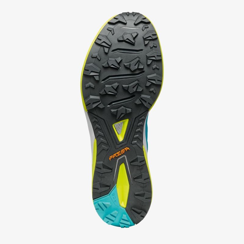 Scarpa Golden Gate Kima Rt trail shoes - lake blue/lime Odzież militarna/Buty Your Sports Performance