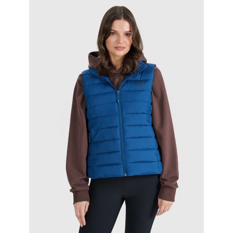 Women's down vest with synthetic filling 4F 4FWAW25TVJAF218-51S 4f