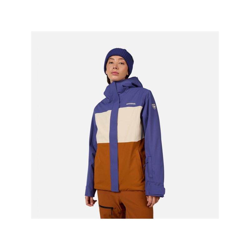 ROSSIGNOL W DESAFIO 2L SHELL JKT women's ski jacket blue