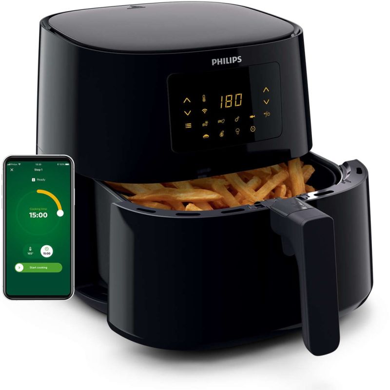 PHILIPS HD9280/70 Ovi XL Essential Connected low-fat fryer AGD - Produkty/Frytownice Your Sports Performance