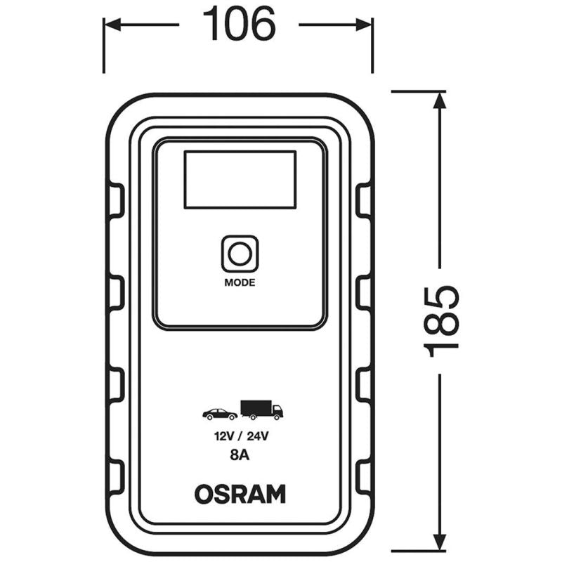 Battery Charge 908 Battery Charger Elektryka samochodowa/Prostowniki Your Sports Performance