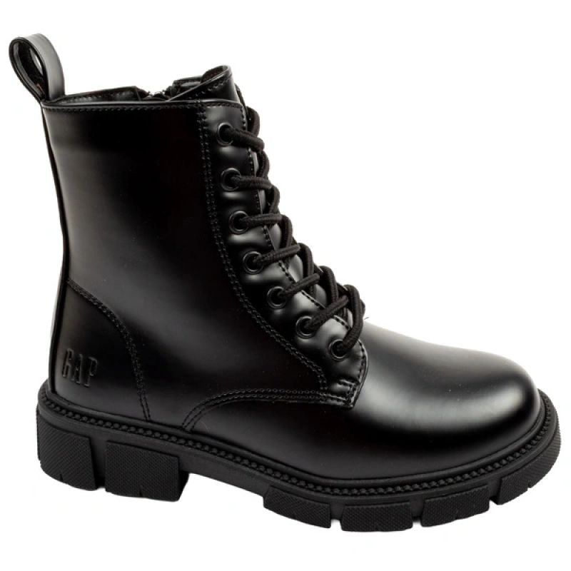 GAP children's shoes Aspen ankle boots for girls black fashionable ankle boots