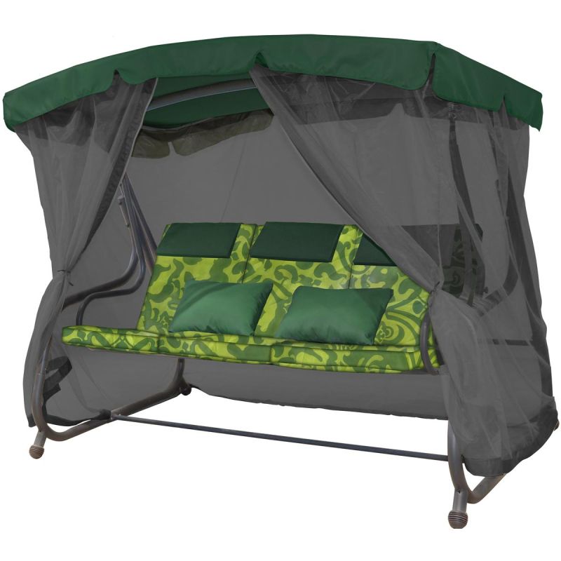 3-SEAT GARDEN SWING LENA WITH MOSQUITO NET Home and Garden/Garden Your Sports Performance