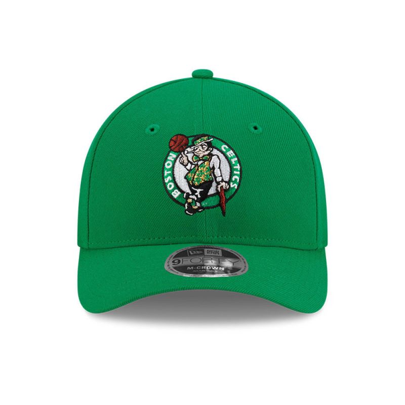 New Era 9FORTY Boston Celtics NBA Team M-Crown Green Snapback Cap - 60755475 Odzież/Czapki/Czapki z daszkiem Your Sports Performance