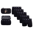 CR7 men's boxer shorts 5 pack black as a gift - 8123-49-2902 Odzież/Odzież koszykarska/Bielizna koszykarska Your Sports Performance