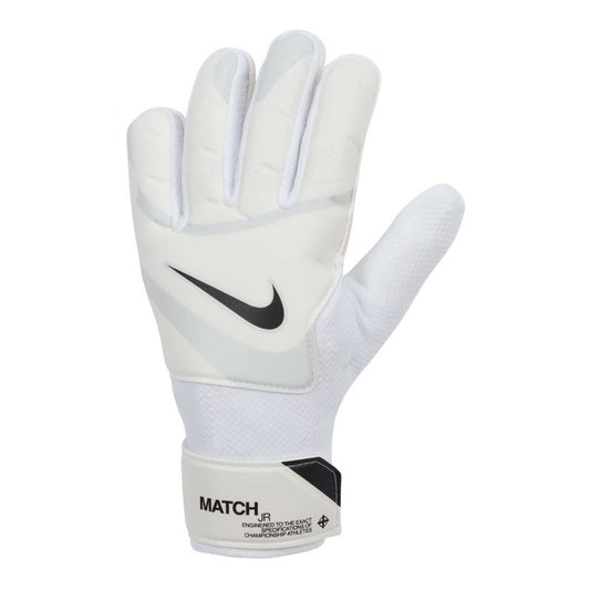 Nike Match Jr FJ4864-100 goalkeeper gloves Accessories/Gloves Nike