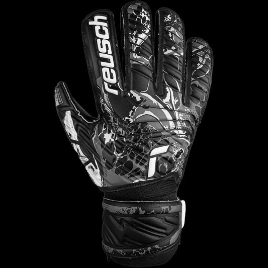 Reusch Attrakt Resist Junior children's goalkeeper gloves black (53/72/615/7700) In preparation Your Sports Performance