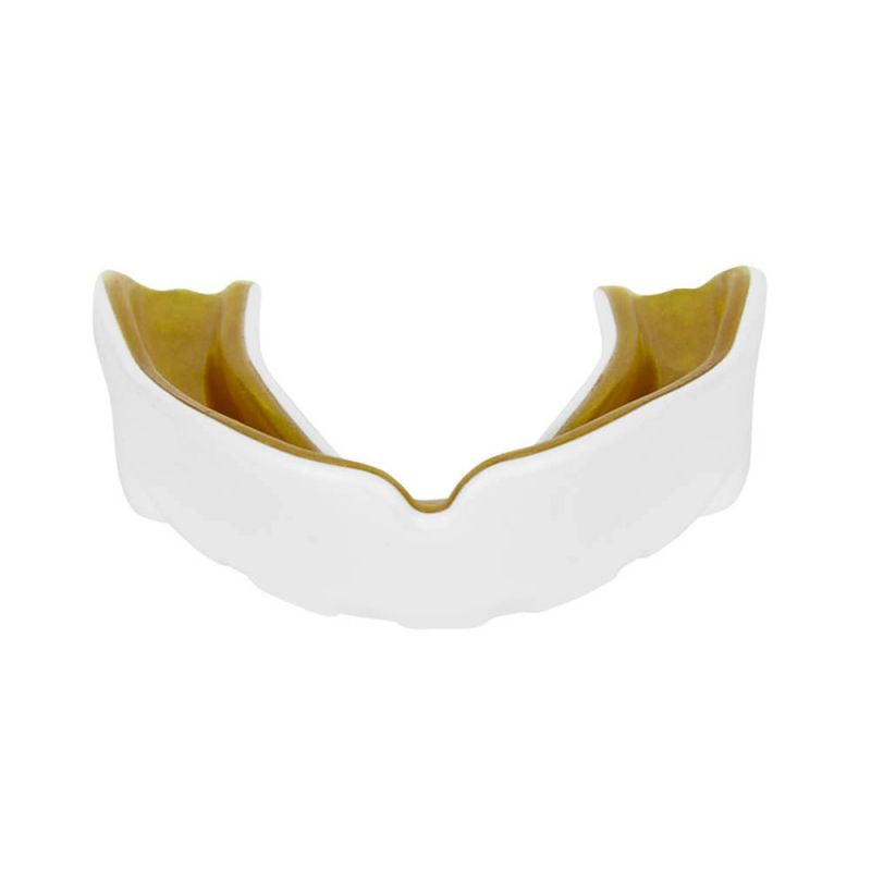 Gel Mouthguard + Box - White and Gold | GelTech ochraniacze zębów Your Sports Performance