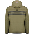 Geographical Norway Royaute DB 068 M WY1997H/GN-Kaki / Black Softshell Jacket Clothing/Outdoor/Geographical Norway Your Sports Performance