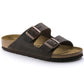 Women's/men's brown Birkenstock Arizona Nubuck Habana narrow flip-flops (52533) Footwear/Lifestyle/Birkenstock/Klapki/chodaki Birkenstock