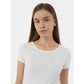 Women's regular plain T-shirt 4F 4FMM00TTSHF731-10S *Kategoria tymczasowa Your Sports Performance