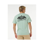 RIP CURL Vaporcool Search Peak Tee Green