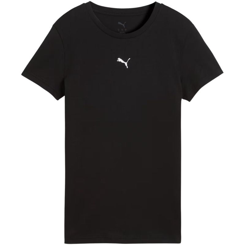 Puma Ess Centered Cat Logo Tee Women's Black 692916 01