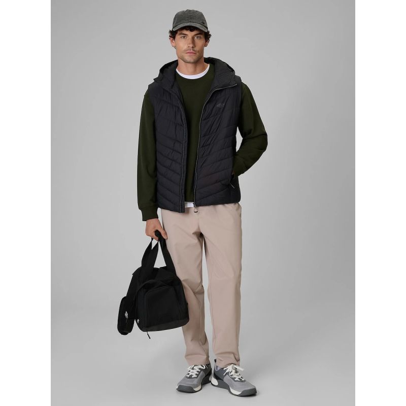 Men's vest with synthetic filling 4F 4FRAW26TVJAM405-20S