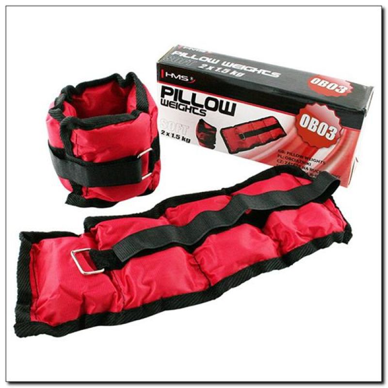 HMS red weights OB03 2 x 1.5 kg Accessories/Training equipment Your Sports Performance