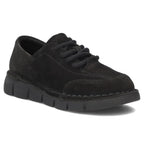 Women's wide leather shoes, black Filippo DP8180/26