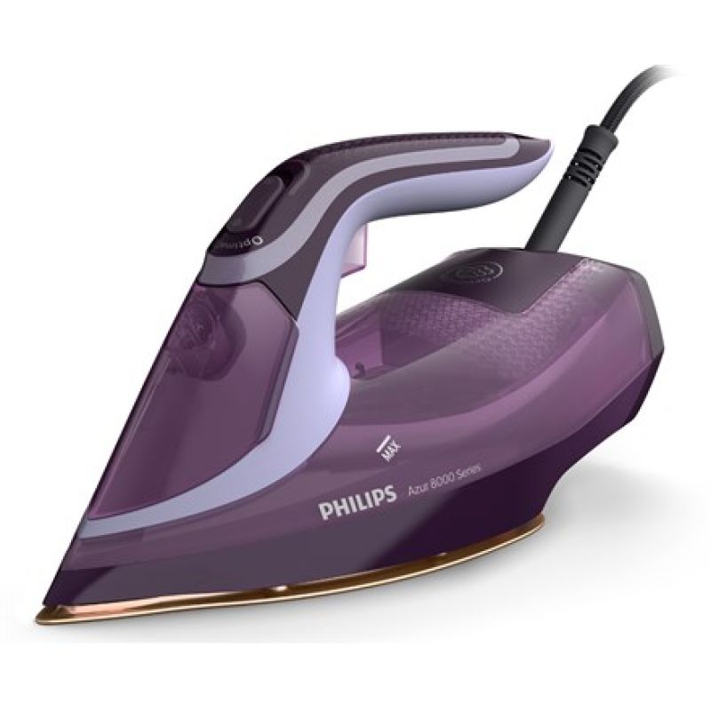 Philips | DST8021/30 | Steam iron | Continuous steam 55 g/min | Steam boost 240 g/min | Purple AGD - Produkty/Żelazka i generatory pary Your Sports Performance