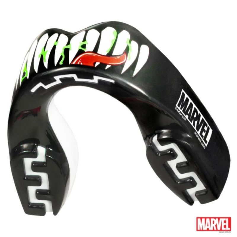 OZ-TT "Extro Marvel Deadpool" Mouthguards Red and Black SENIOR In preparation Your Sports Performance