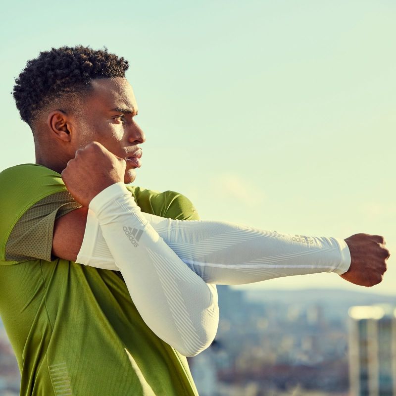 Adidas S/M ADSL-13023WH compression sleeves Accessories/Strippers, sleeves Adidas