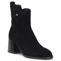 Black Women’s Leather Heeled Ankle Boots Filippo DBT8191