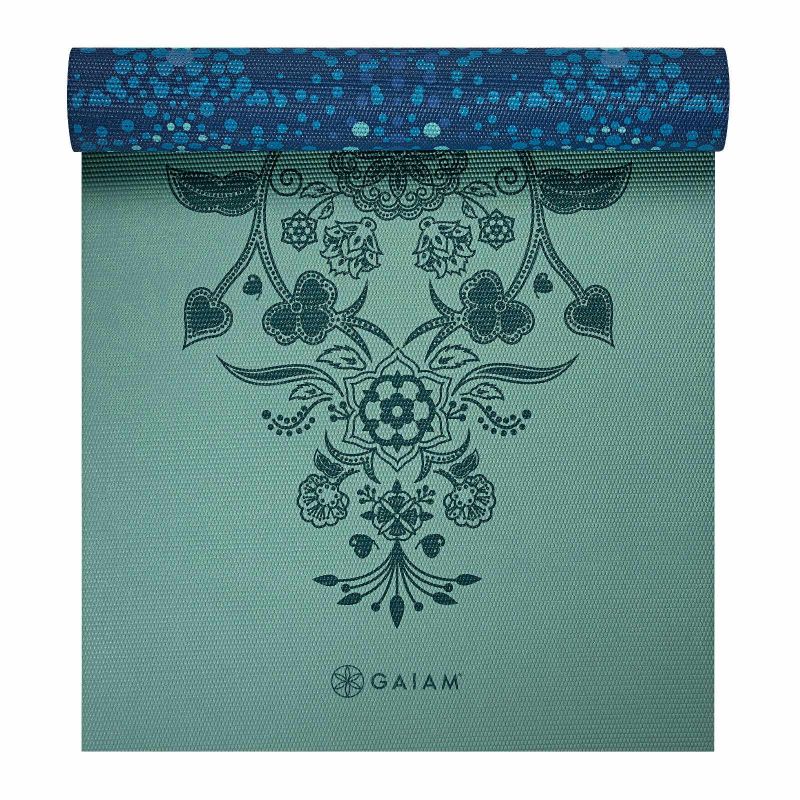 Mystic 6mm double-sided yoga mat GAIAM 62899 Accessories/Training equipment Your Sports Performance