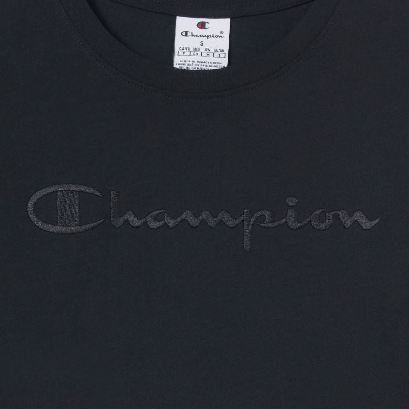 Champion SS Tee Women's Black 118382 KK001 In preparation Your Sports Performance