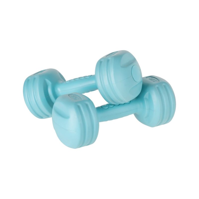 Bituminous dumbbell set 20kg (2x1kg + 2x2kg + 2x3kg + 2x4kg), REBEL ACTIVE To be categorized Your Sports Performance