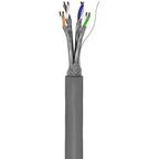 Goobay 93953 Network Cable Gray 100m Cat6 S/FTP (S-STP) Kable, gniazda i wtyki/Kable sieciowe Your Sports Performance