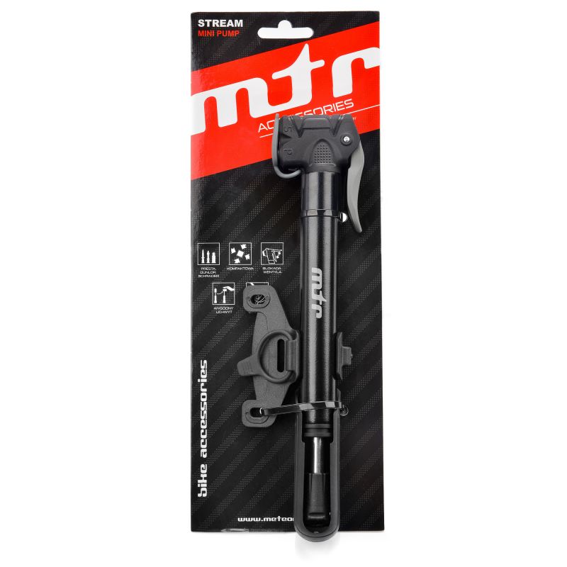 Mini bicycle pump Meteor Stroke 31597 Accessories Your Sports Performance