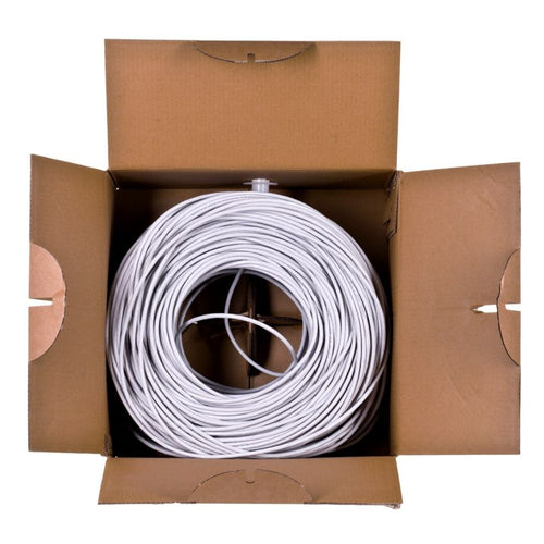 Lanberg LCU6-12CU-0305-S network cable (UTP; 305m; cat. 6; gray) Kable, gniazda i wtyki/Kable sieciowe Your Sports Performance