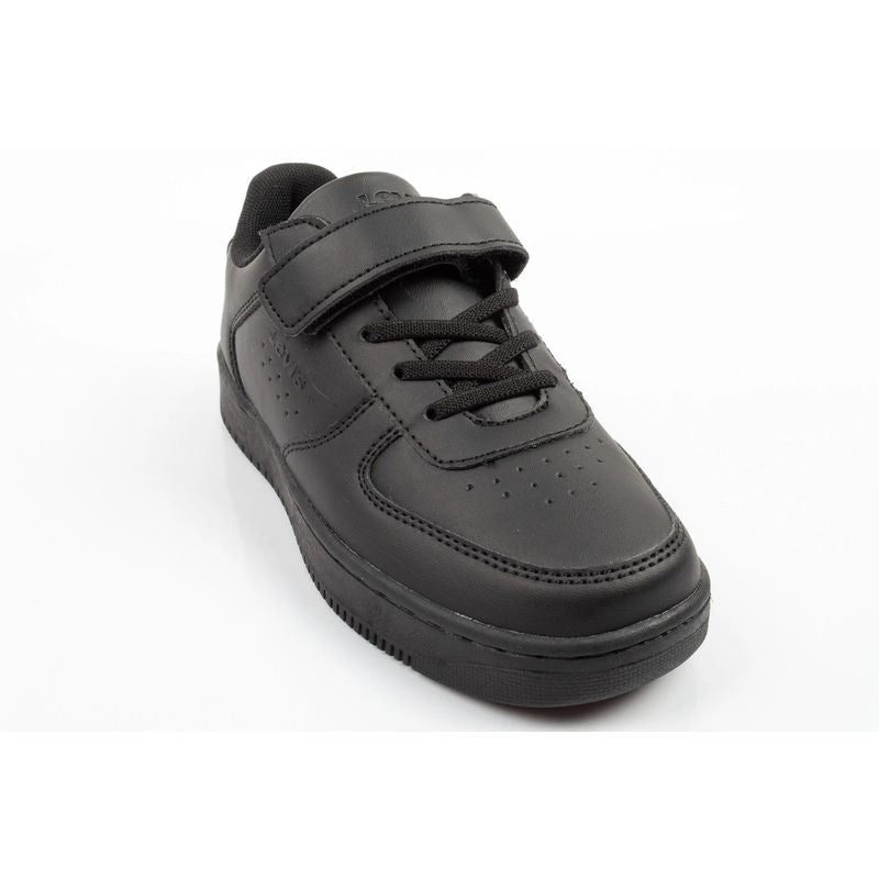 Levi's Union SE black youth sports shoes with velcro