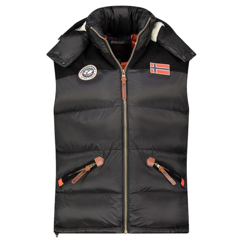 Geographical Norway Velian DB BLACK MEN vest 054 M (WY3828H/GN/Black) Clothing/Outdoor/Geographical Norway Your Sports Performance