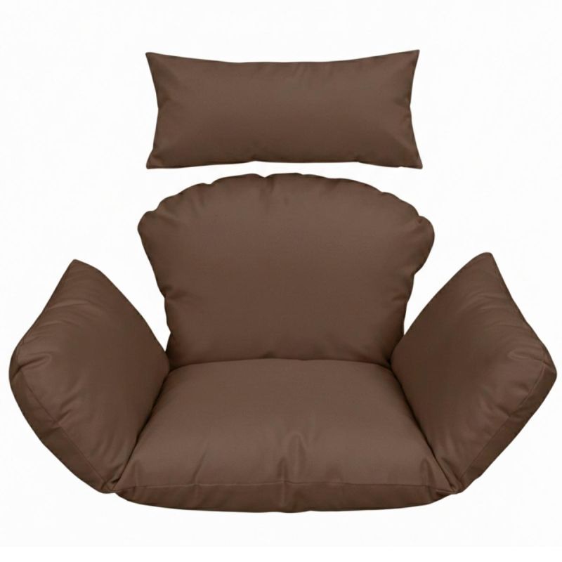 COCOON HANGING CHAIR 105x195CM DARK BROWN Home and Garden/Garden Your Sports Performance