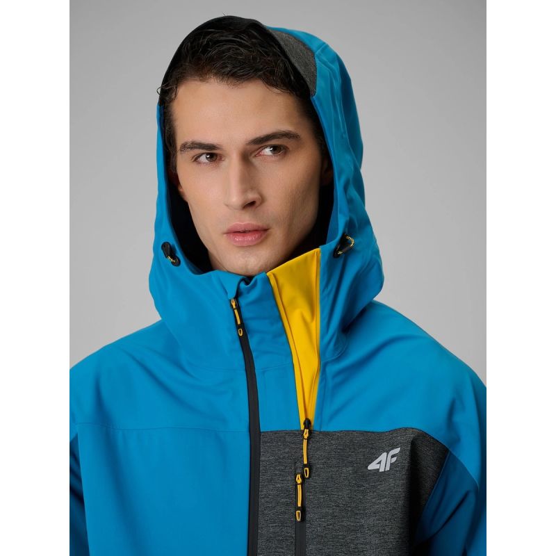 Windproof softshell jacket 4F PRO 10000 membrane men's 4F 4FWSS26TSOFM541-33S 4f
