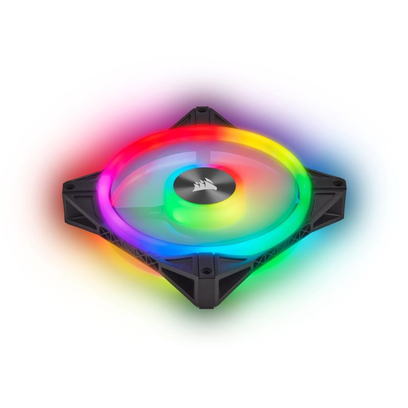 Corsair iCUE QL140 RGB PWM Fan - 140mm, Black Chłodzenie/Chłodzenie - wentylatory Your Sports Performance