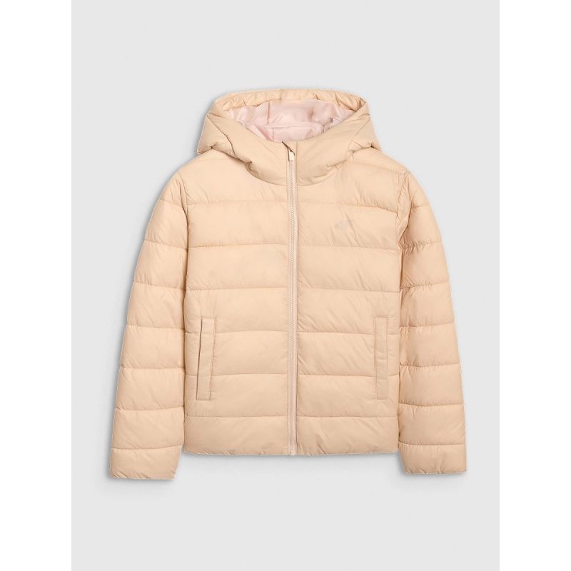 Girls' down jacket with synthetic filling 4F 4FJRAW25TDJAF0816-83S Clothing Your Sports Performance