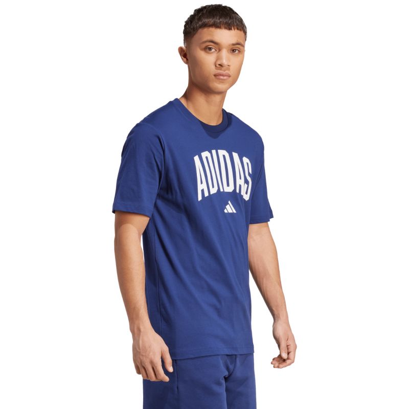 adidas Collegiate Lineage Graphic T-shirt M JM6417 Clothing/Lifestyle/T-shirts Adidas