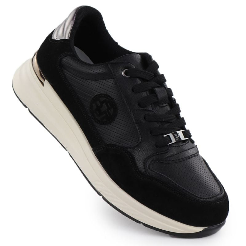 Women's black leather shoes Filippo DP7106/25 Footwear Your Sports Performance