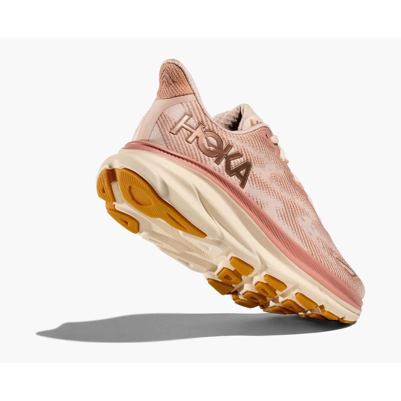 HOKA Clifton 9 Sandstone/Cream Women's Running Shoes (1127896‑SNC) In preparation Your Sports Performance