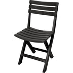 SET OF 4 FOLDABLE PLASTIC CATERING CHAIRS KOMODO ANTHRACITE Home and Garden/Garden Your Sports Performance