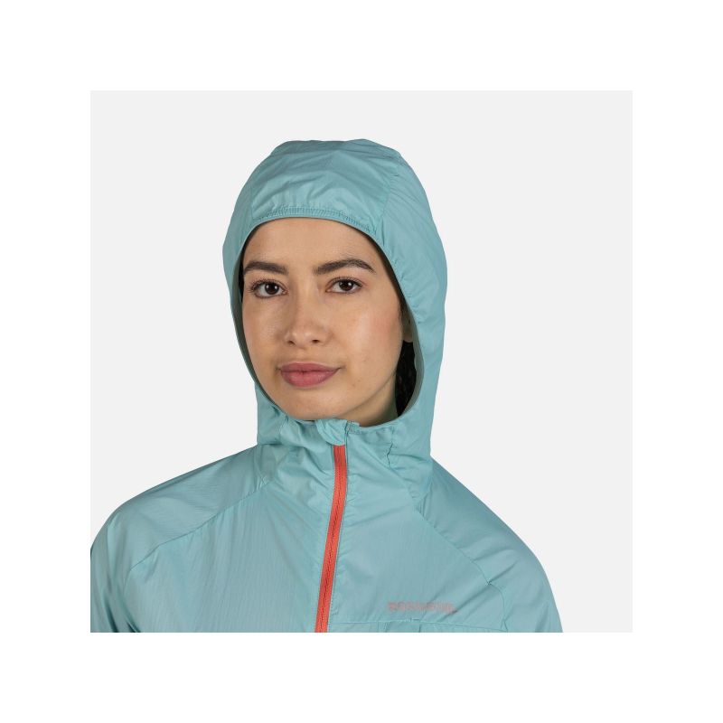 Women's ROSSIGNOL W Sidelhorn Pkb Jkt Ski Jacket, Blue