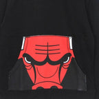 Mitchell & Ness NBA Cropped Logo Chicago Bulls Hoodie Black Odzież/Odzież na co dzień Your Sports Performance